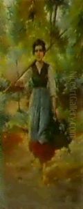Fanciulla Con Uva