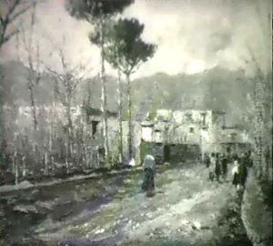 Peasants On A Village Street