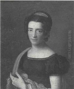 Portrait Of Dorothea Hegner by Felix Maria Diogg