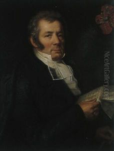Bildnis Des Franz Josef Businger Von Stans by Felix Maria Diogg