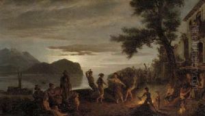 La Tarantella by Helmuth Dirckinck-Holmfeld