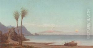 Kystlandskab Fra Scilla (scylla) I Calabrien