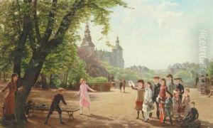 En Barnefest I Kongens Have by Helmuth Dirckinck-Holmfeld