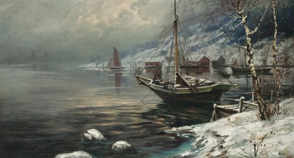Vinter Ved Fjorden - view 1