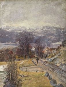 Fra Drobak by Karl Edvard Diriks