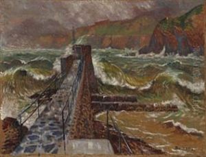 Storm I Fransk Havneby Storm I Fransk Havneby