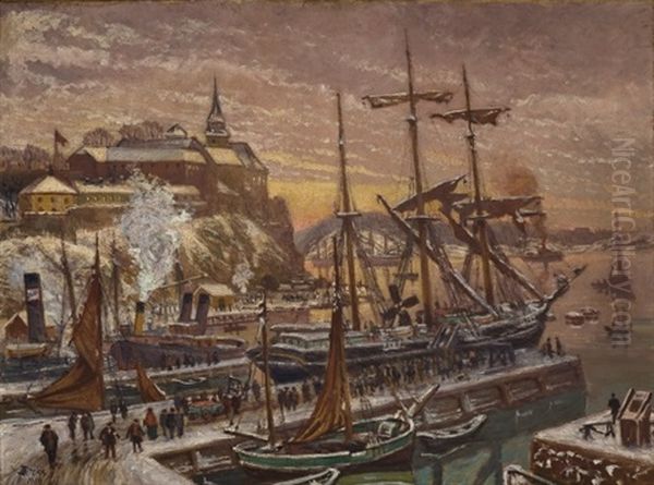 From Christiania Harbour - view 1