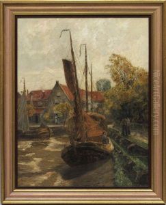 Heuschiff In Nordseehafen by Andreas Dirks