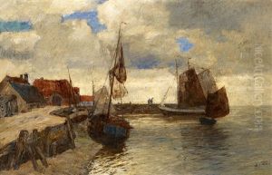 Schiffe Am Hafen by Andreas Dirks