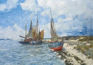 Bateaux De Peche Amarres by Andreas Dirks