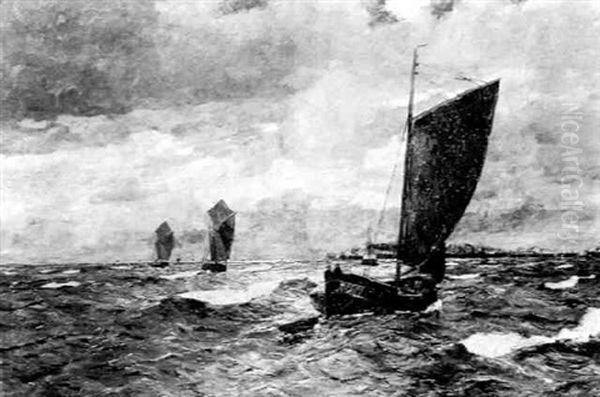 Fischerboote In Der Nahe Eines Hafens - view 1