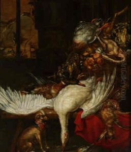 Still Life Of Dead Game by Jan Dirven