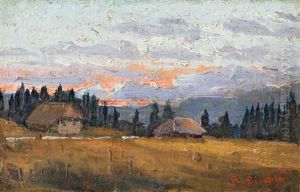 Sonnen-aufgang by Hermann Dischler