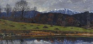 Spatherbst Im Schwarzwald by Hermann Dischler