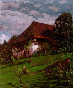 Sommerliches Gehoft Im Breisgau Sommerliches Gehoft Im Breisgau