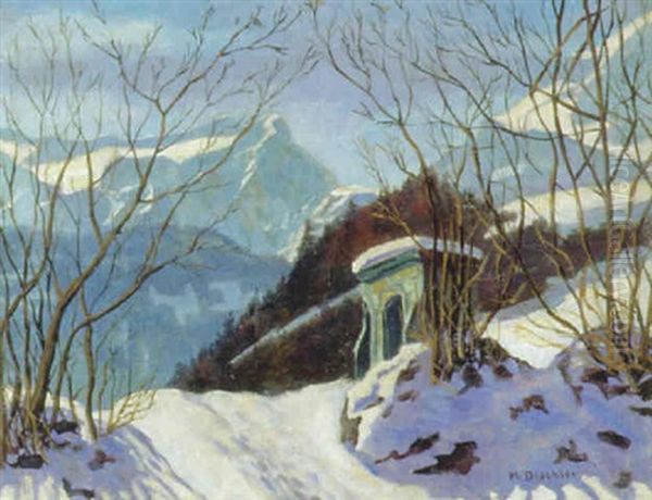 Marterl Im Winter - view 1