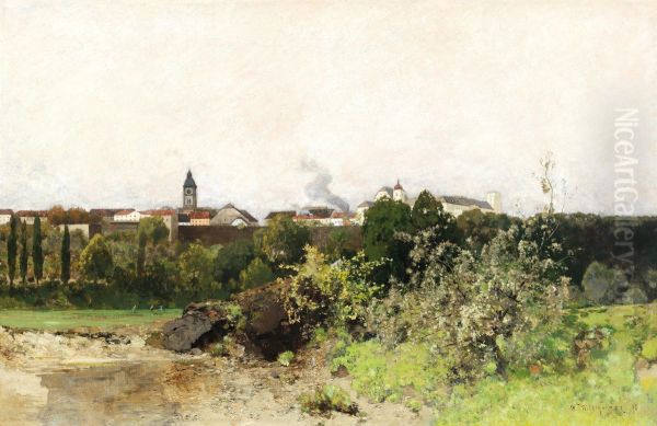 View Of Enns On The Danube - view 1