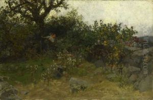 Der Geraubte Kuss by Adolf Gustav Ditscheiner