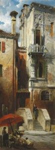 Venezianisches Motiv by Ludwig Dittweiler
