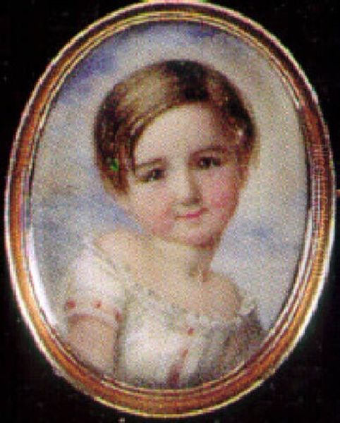 Martin Thackeray As A Young Boy In White Chemise - view 1