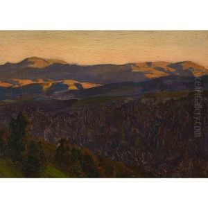 November Evening by Maynard Dixon