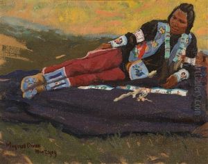 Flathead Brave by Maynard Dixon