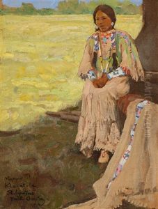 Kla-at-la, St. Ignatius Mont. by Maynard Dixon