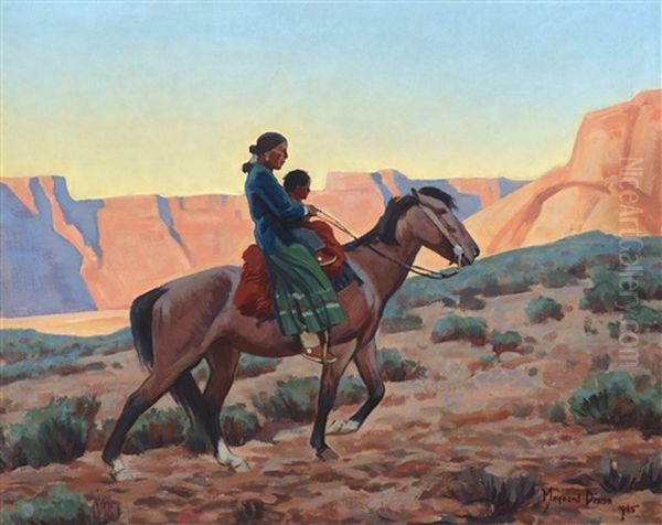 Navajo Mother - view 1