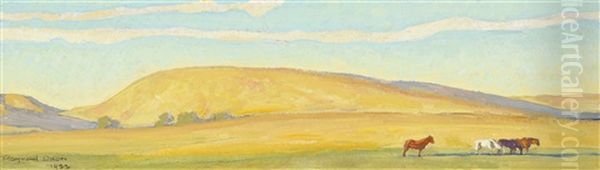 Golden Range: Study For A Mural #2 - view 1