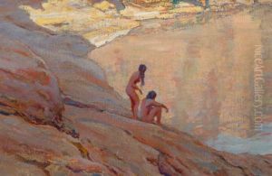 Desert Pool by Maynard Dixon