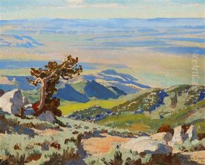 Northwest From Pine Forest Range by Maynard Dixon