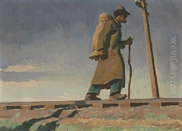 Homeless Man (study For Destination Unknown) - view 1