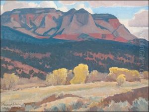 Sungleam And Shadow by Maynard Dixon
