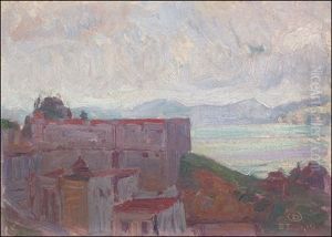 San Francisco Bay From Russian Hill