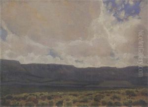 Black Mesa, Navajo Reservation, Arizona by Maynard Dixon
