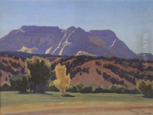 Mt. Carmel, Utah, White Mesa by Maynard Dixon