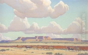 Wide Lands Of The Navajo by Maynard Dixon