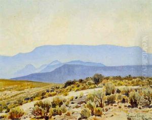 Smoky Morning, Virgin Valley, Nevada by Maynard Dixon