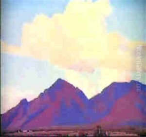 Peak And Clouds by Maynard Dixon