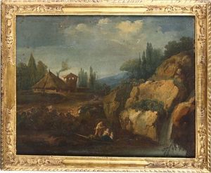 Paesaggio Con Figure