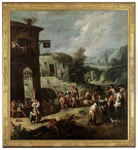 Landliches Fest by Antonio Diziani