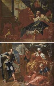Biblische Szenen (pair)