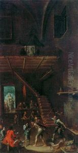 Interior Of A Schoolroom by Antonio Diziani