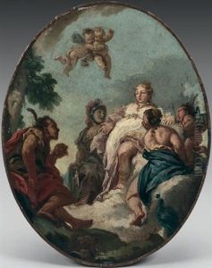 Le Jugement De Paris by Gaspare Diziani
