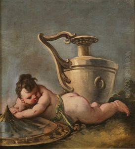 Putto Mit Vase Putto Mit Vase