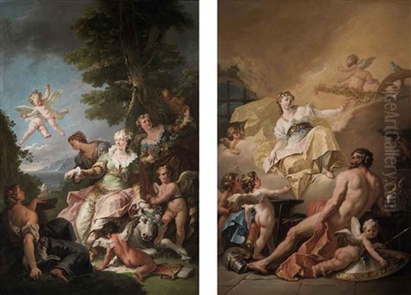 The Rape Of Europa (+ The Forge Of Vulcan, Smllr; Pair) - view 1