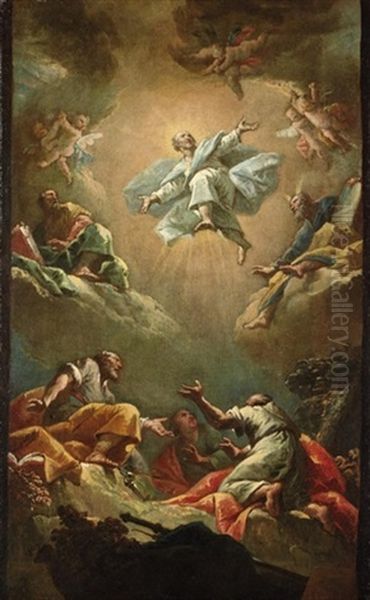 The Transfiguration (modello) - view 1