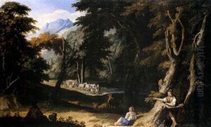 Paesaggio Con Viandanti Paesaggio Con Viandanti