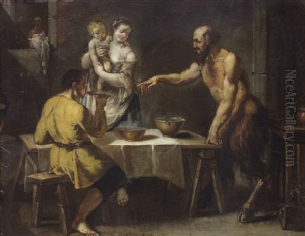 Il Satiro E Il Contadino - view 1