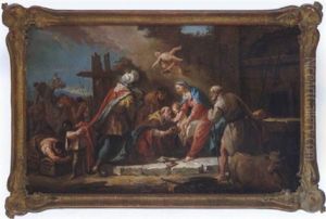 L'adorazione Dei Magi by Gaspare Diziani
